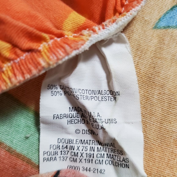 Vintage 90s The Lion King 2 Simba’s Pride Fitted Sheet and Duvet Cover Twin - Picture 9 of 10